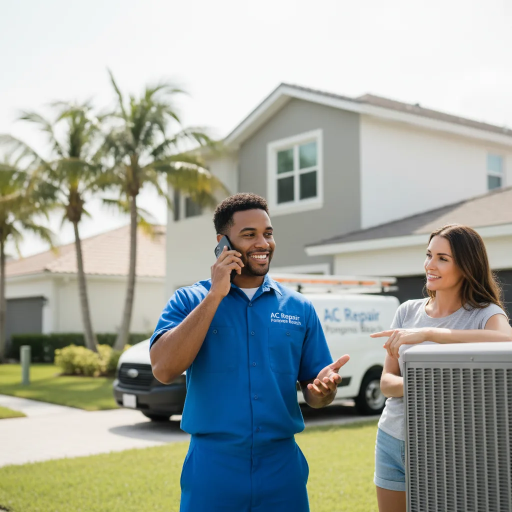 AC Repair Pompano Beach customer support in Arenas Valley
